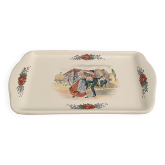 Vintage butter dish Sarreguemines