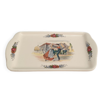 Vintage butter dish Sarreguemines
