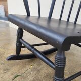 Vintage rocking chair rocking chair 1950 black