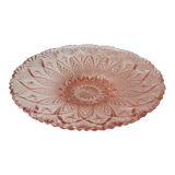 Dish in chiseled glass
