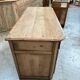 Atypical 19th century oak sideboard