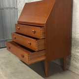 Teak Secretaire by Kai Kristiansen for Feldballes Møbelfabrik, 1960s