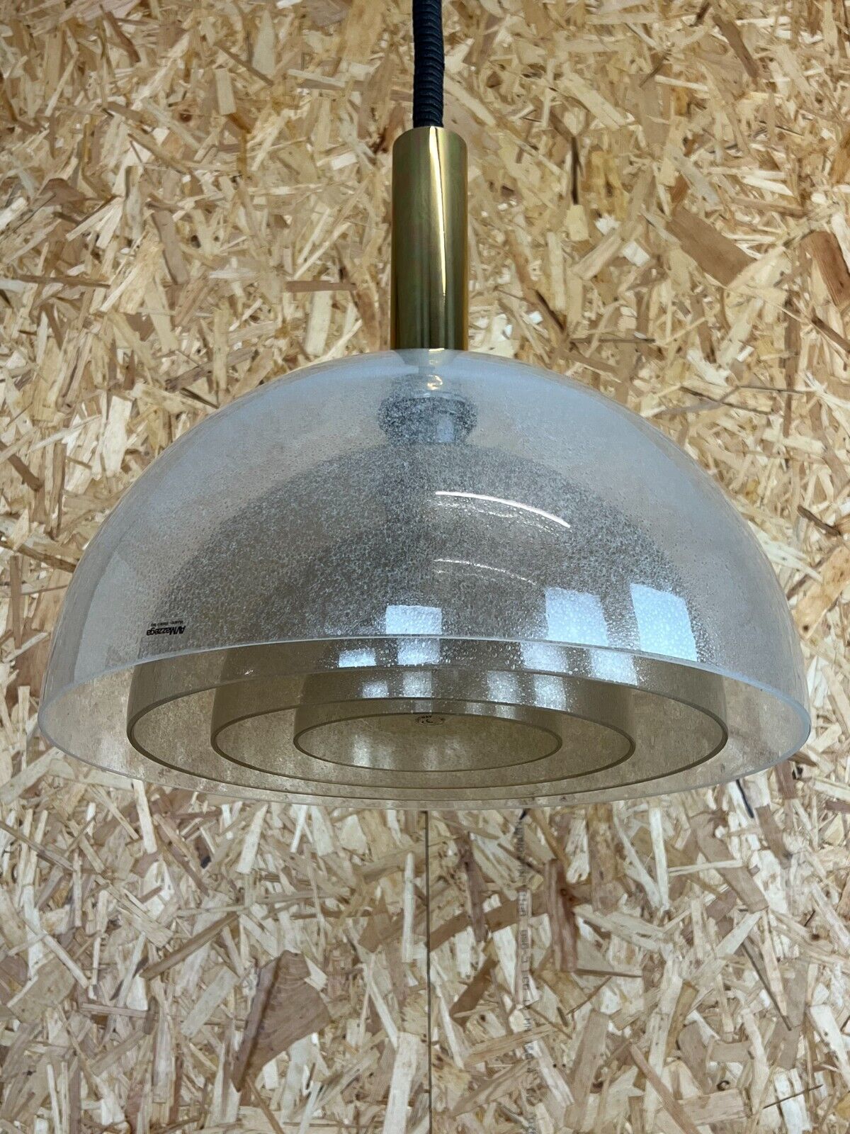 60s 70s carlo nason for mazzega puegoso glass chandelier lamp design 1960s