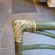 Rattan bench canapé