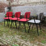 Set de 4 chaises Friso Kramer Revolt années 70