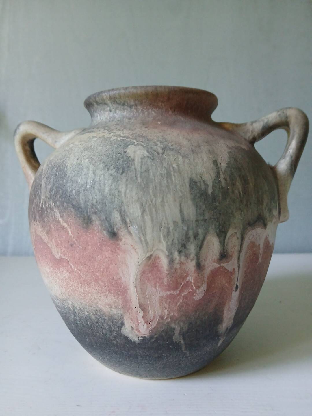 Ruscha vase art Germany Fat Lava vintage 1960s 310 ceramic
