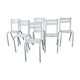 Set of 6 chairs bistro 50 years