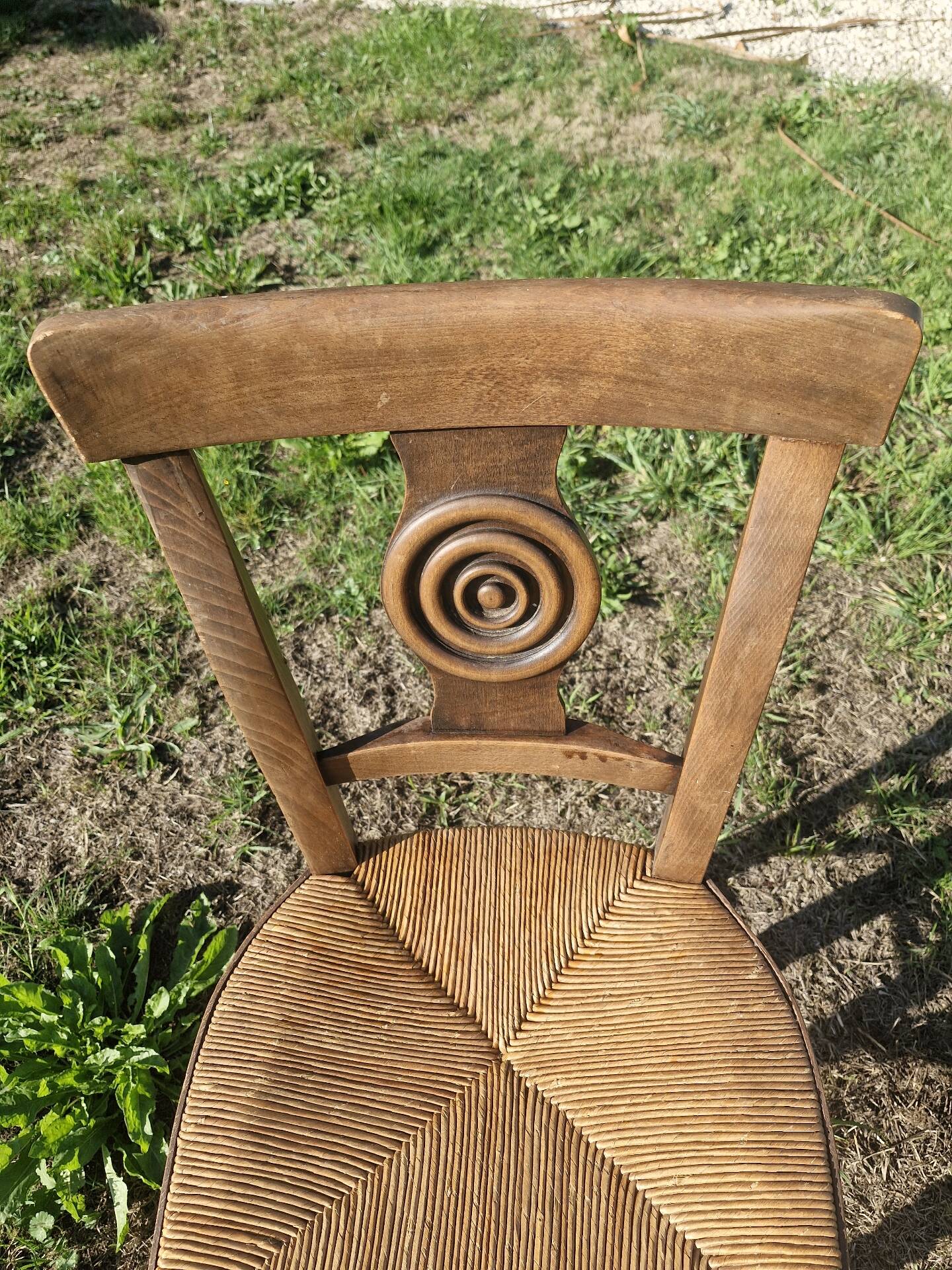 Chaise en bois