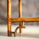 Bamboo pagoda shelf, 1960s