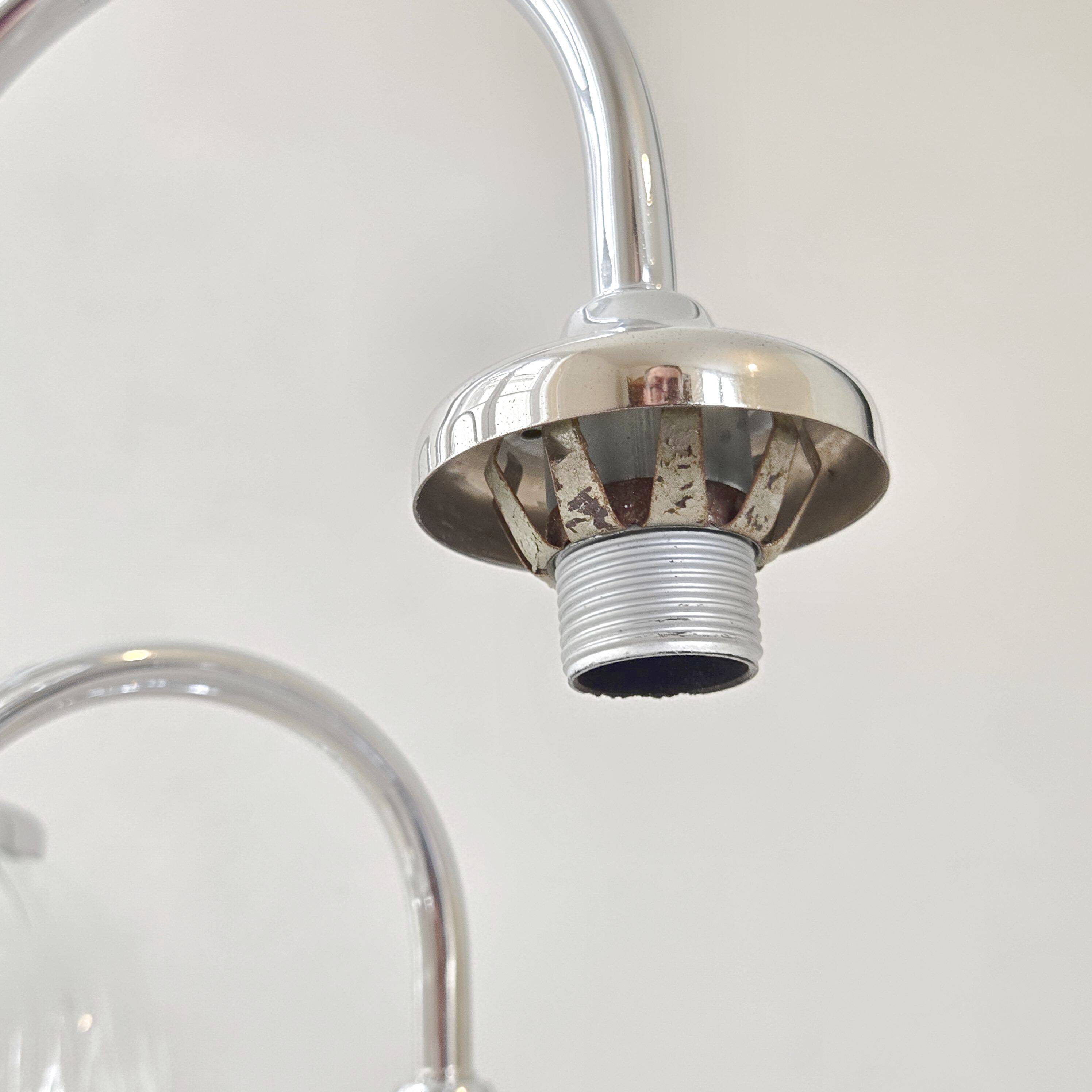 Vintage chandelier 6 balls 1970