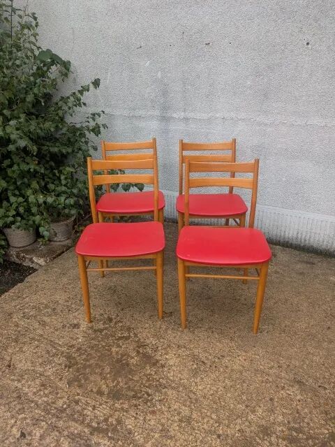Pair of Scandinavian style chairs