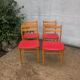 Pair of Scandinavian style chairs