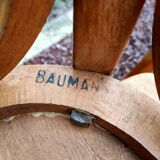 Set of 4 Baumann bistro chairs no. 56