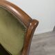 Restoration-style rolled-arm bergere
