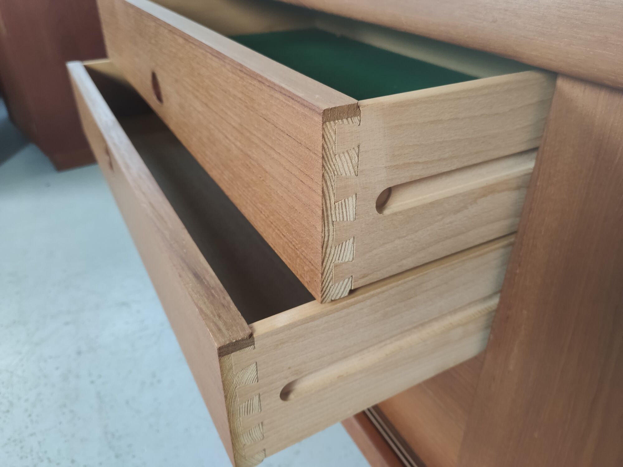 Enfilade en teck HW Klein pour Bramin made in Denmark 1960s