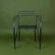 Silver Moon Armchair Pascal Mourgue metal 1985