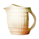Barrel shaped decanter