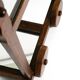 Beautiful, unique 1930s tea trolley bar cart made of solid oak wood