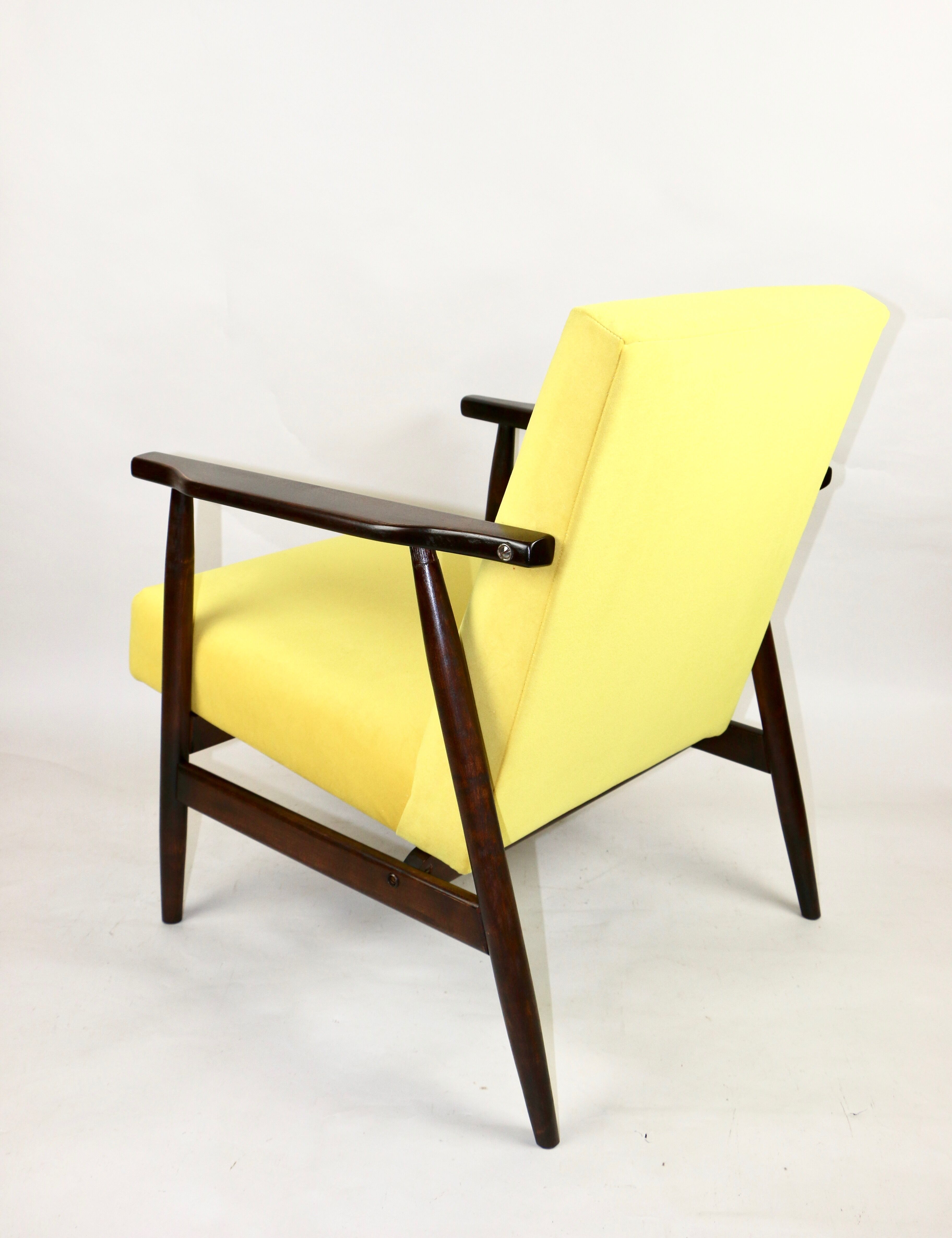 Fauteuil jaune, années 1970