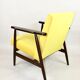 Fauteuil jaune, années 1970