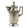 Art Nouveau oil jug, silver-plated brass, pewter, Germany, early 20th century