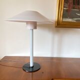 Cini Boeri, 2 Pink glass "Chiara" Table Lamp, Venini Murano, Italy, 1984