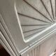 Antique Art Deco cream buffet