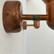 Pair of vintage copper wall lights, Denmark 1970s