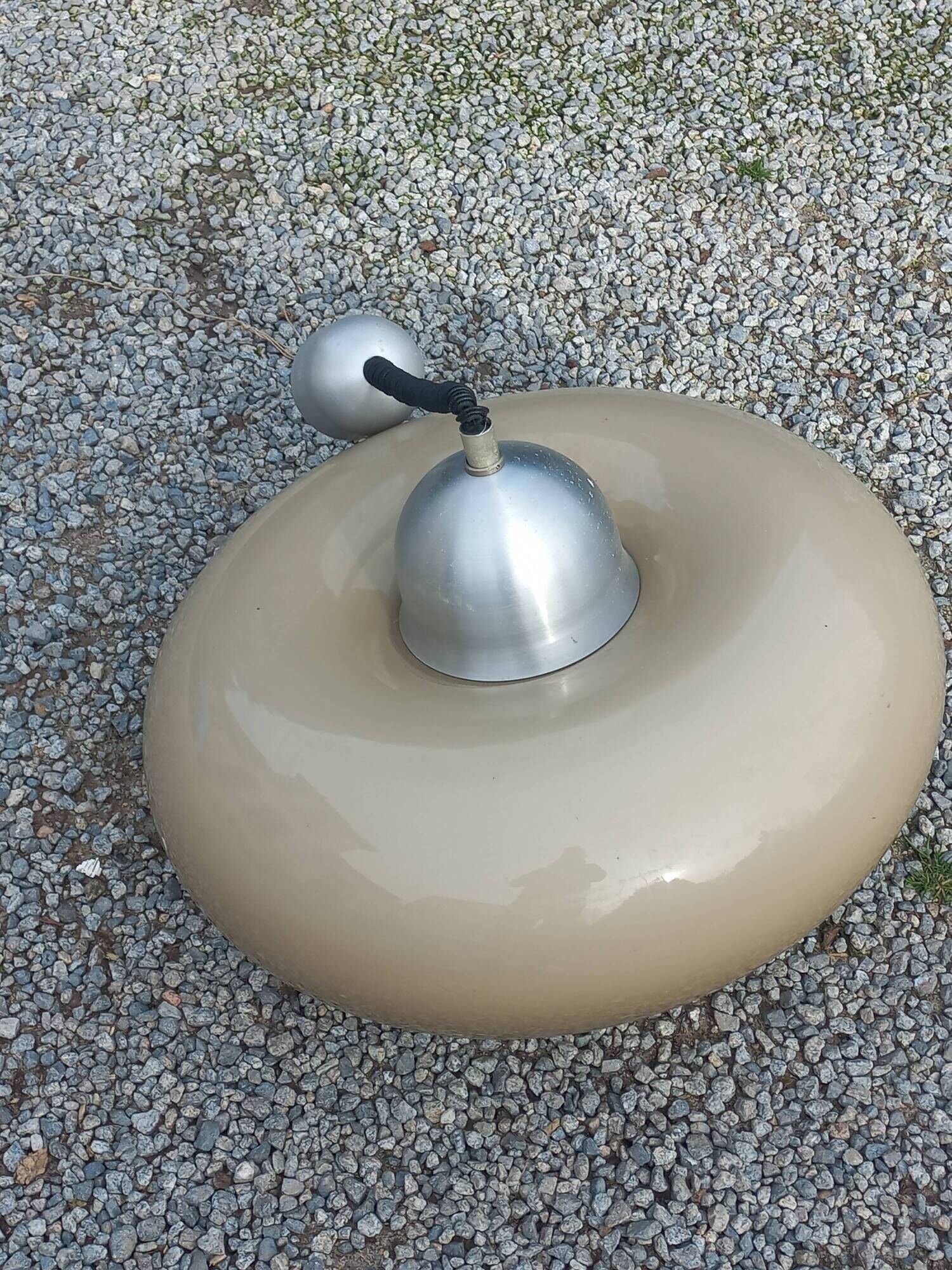 Suspension design italien space age en methacrylate des années 70