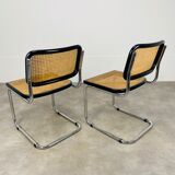 Set of 2 Cesca B32 chairs by Marcel Breuer