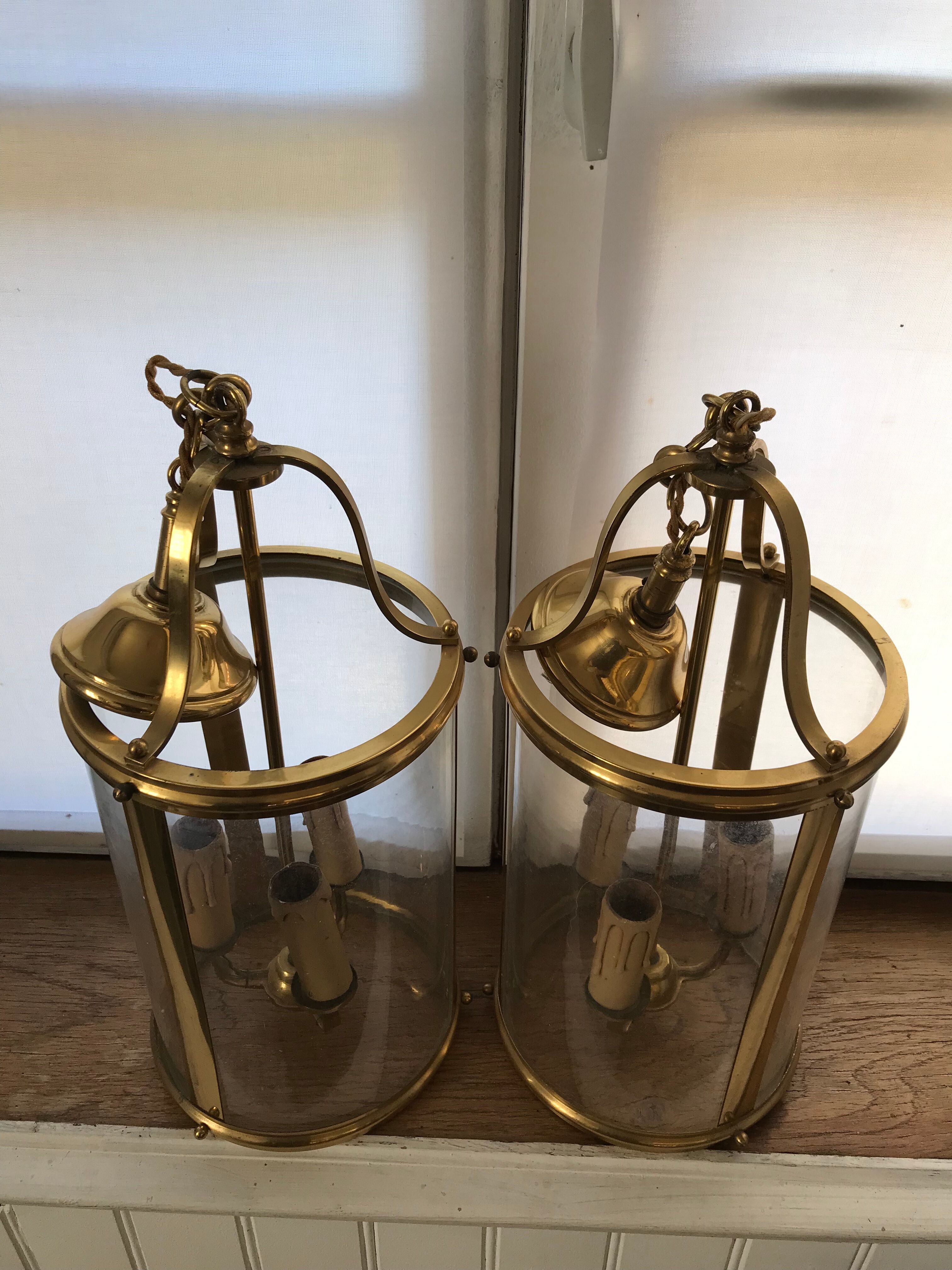 Pair of lanterns
