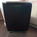 Vintage leather-like club chair