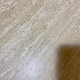 Travertine coffee table