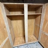 Armoire parisienne bois naturel