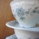 Complete coffee service bavarian porcelain germany winterling forget-me-not decor