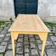 Weathered farm table