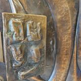 Architectural copper door design 1970"
