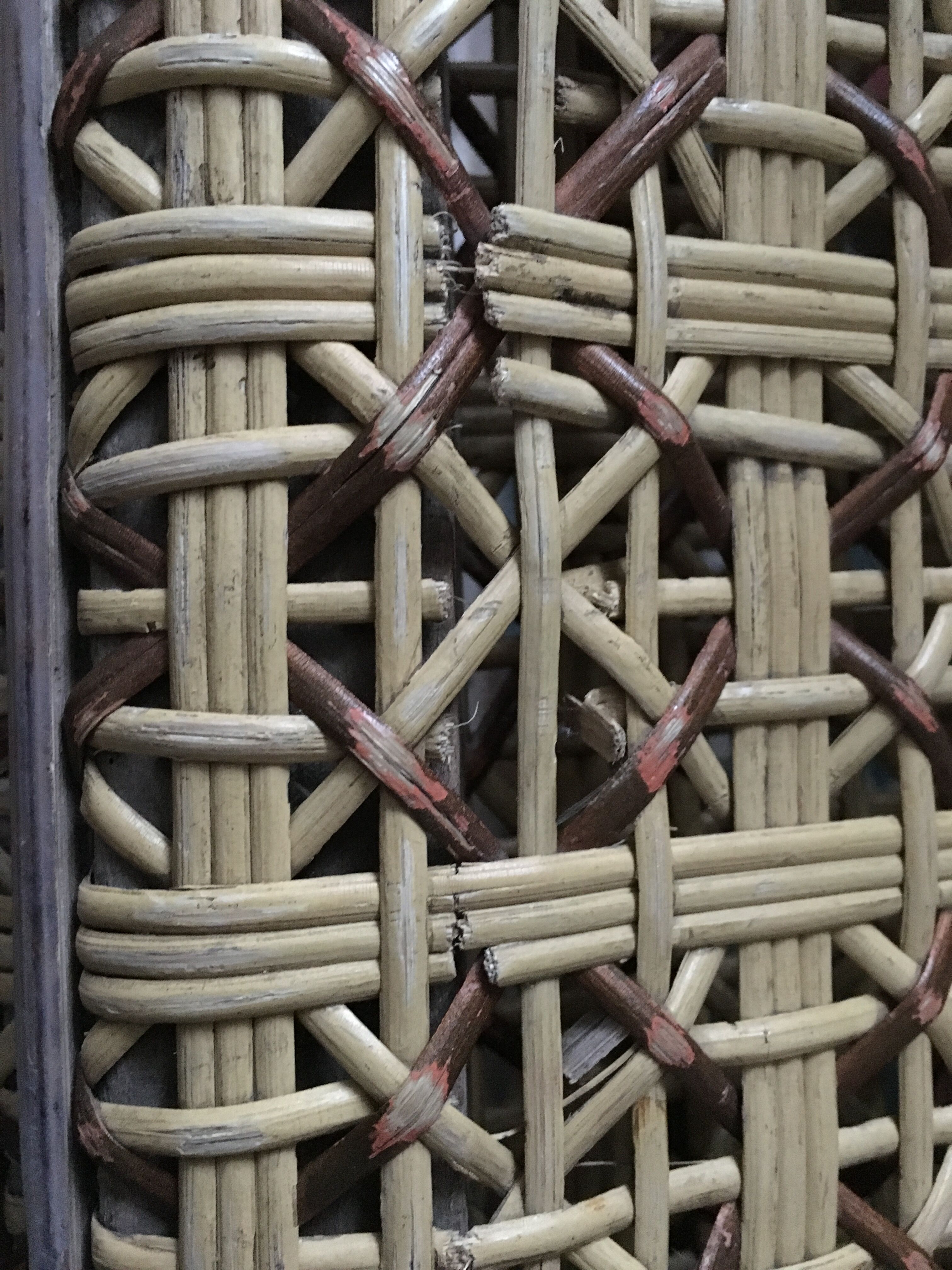 1920/1930 braided rattan Lounge Chair