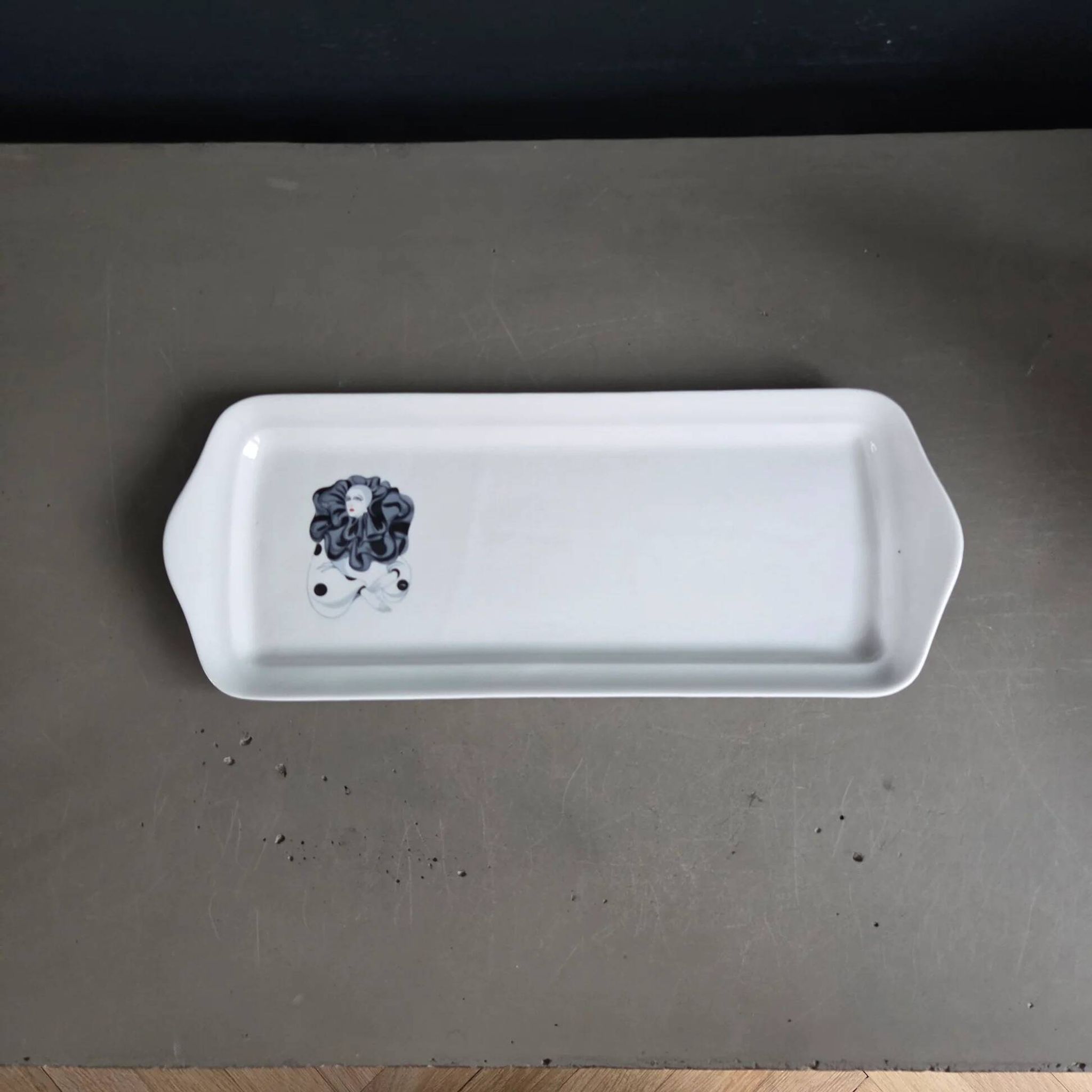 Pierrot cake dish, rectangular - Pierrot