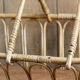 Vintage rattan bassinet