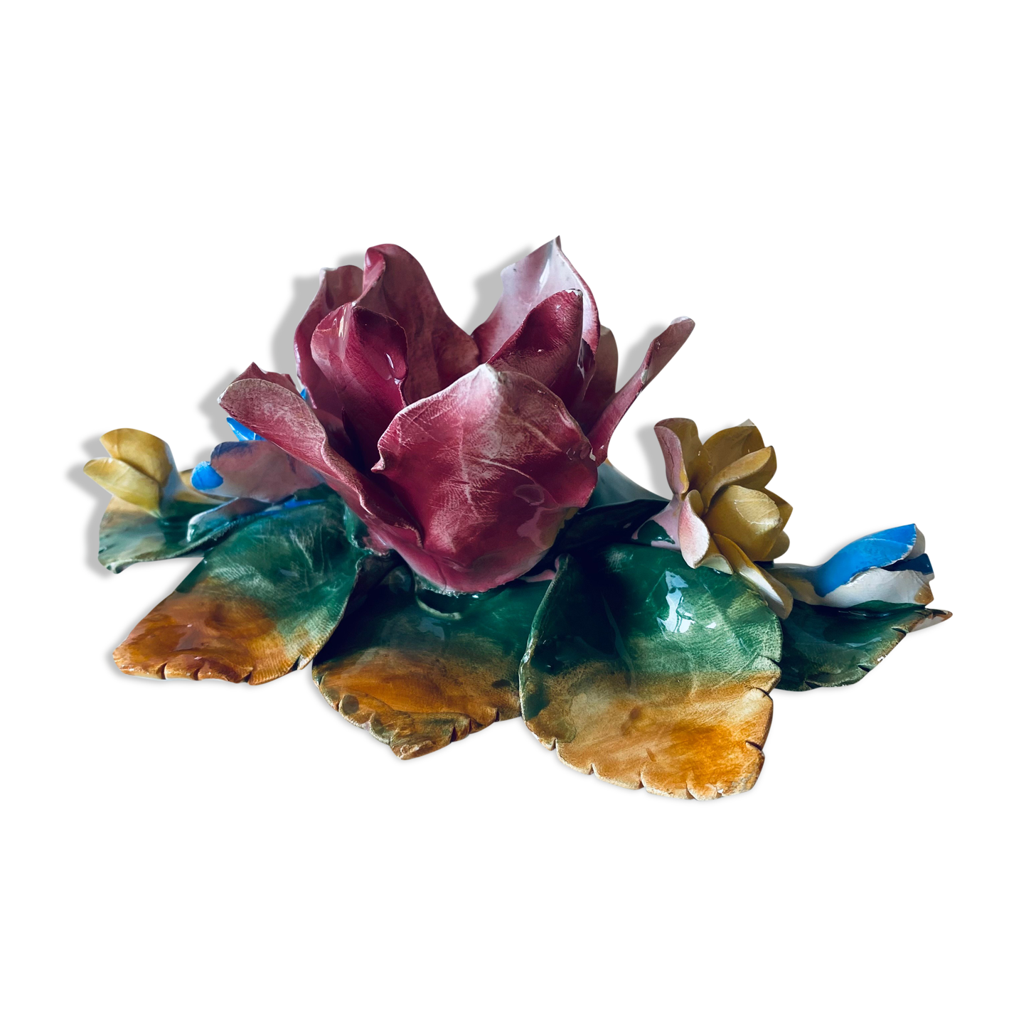 Candlestick flowers in bubble