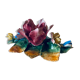 Candlestick flowers in bubble