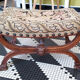 Feet rest curule