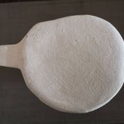 Pichet en terre cuite beige - Travail artisanal