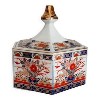 Boîte porcelaine japonisante