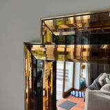 Miroir Schoninger vintage de style Hollywood Regency