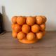 Ceramic cache-pot oranges from Sicily with oranges.
