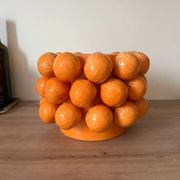 Cache-pot oranges Sicile en céramique avec des oranges