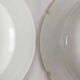 Lot de 3 assiettes creuses Salins, nénuphar