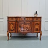 Transitional style antique french commode made in c1920